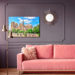 Peinture sur toile Cathédrale Notre-Dame De Paris – Image 4