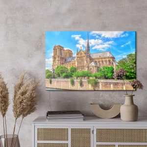Peinture sur toile Cathédrale Notre-Dame De Paris – Image 3
