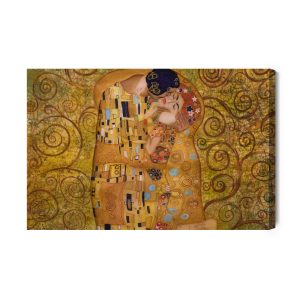 Peinture sur toile Reproduction Du Baiser De Gustav Klimt – Image 2