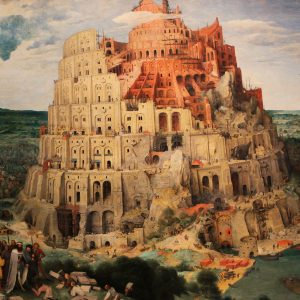 Peinture sur toile Pieter Bruegel Reproduction De La Tour De Babel – Image 1