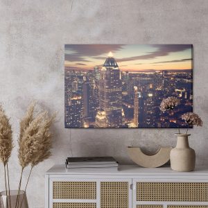 Peinture sur toile New York La Nuit – Image 3