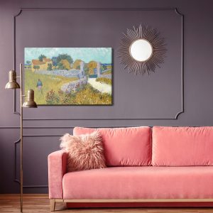 Peinture sur toile Vincent Van Gogh "Ferme En Provence" Reproduction – Image 4