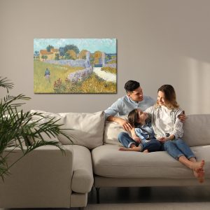 Peinture sur toile Vincent Van Gogh "Ferme En Provence" Reproduction – Image 7