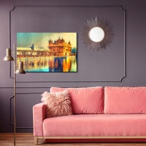 Peinture sur toile Temple D'or À Amritsar – Image 4
