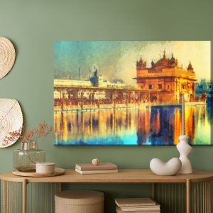 Peinture sur toile Temple D'or À Amritsar – Image 5