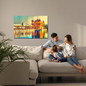 Peinture sur toile Temple D'or À Amritsar – Image 7