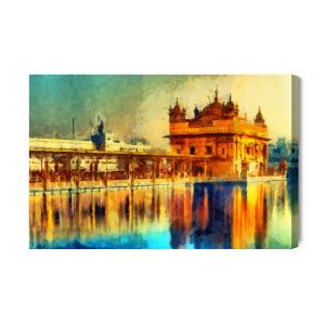 Peinture sur toile Temple D'or À Amritsar – Image 2
