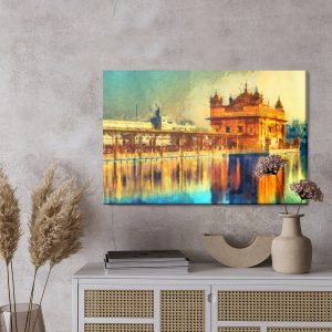 Peinture sur toile Temple D'or À Amritsar – Image 3
