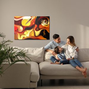 Peinture sur toile Visages Humains Abstraits – Image 7