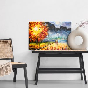Peinture sur toile Amoureux Du Parc D'automne – Image 6