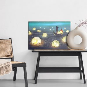 Peinture sur toile Pêche Aux Lunes En Mer – Image 6