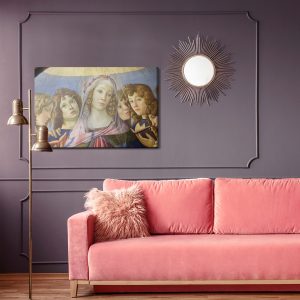 Peinture sur toile Sandro Botticelli "Vierge De La Pomergate" Reproduction – Image 4