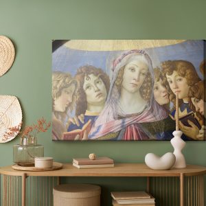 Peinture sur toile Sandro Botticelli "Vierge De La Pomergate" Reproduction – Image 5