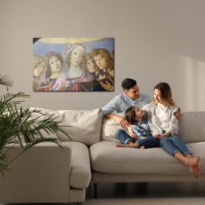 Peinture sur toile Sandro Botticelli "Vierge De La Pomergate" Reproduction – Image 7
