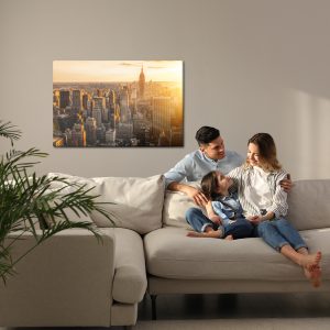 Peinture sur toile Coucher De Soleil À New York – Image 7