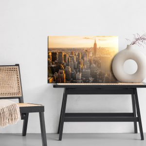Peinture sur toile Coucher De Soleil À New York – Image 6