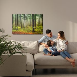 Peinture sur toile Paysage Forestier 3D – Image 7