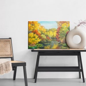 Peinture sur toile Forêt Aux Couleurs D'automne – Image 6