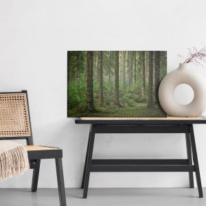 Peinture sur toile Vue 3D De La Forêt – Image 6