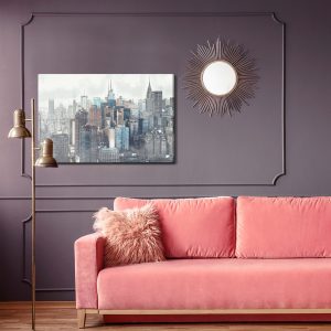 Peinture sur toile Panorama De La Ville De New York – Image 4