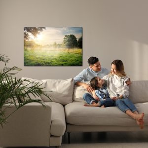 Peinture sur toile Une Clairière Le Matin – Image 7