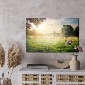 Peinture sur toile Une Clairière Le Matin – Image 3