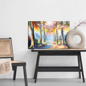 Peinture sur toile Paysage Forestier Coloré – Image 6