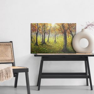 Peinture sur toile Paysage De Forêt D'automne – Image 6