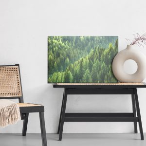Peinture sur toile Forêt De Conifères Verte – Image 6