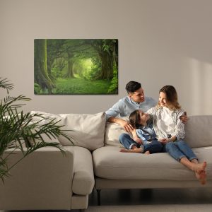 Peinture sur toile La Profondeur De La Forêt Tropicale – Image 7