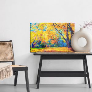 Peinture sur toile Paysage De Forêt D'automne – Image 6