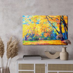 Peinture sur toile Paysage De Forêt D'automne – Image 3