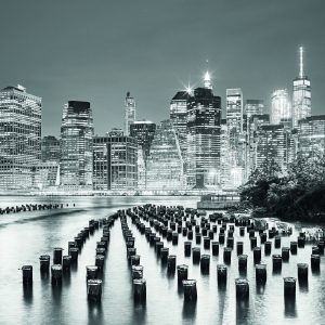 Peinture sur toile New York La Nuit – Image 1