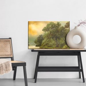 Peinture sur toile Journée Nuageuse Dans Les Bois – Image 6