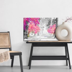 Peinture sur toile Fleurs De Cerisier Peintes À L'aquarelle – Image 6
