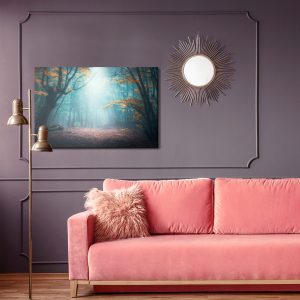 Peinture sur toile Forêt 3D Mystique – Image 4