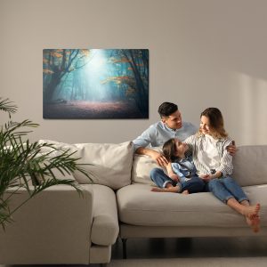 Peinture sur toile Forêt 3D Mystique – Image 7