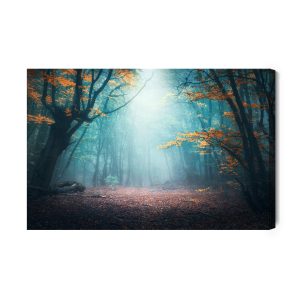 Peinture sur toile Forêt 3D Mystique – Image 2
