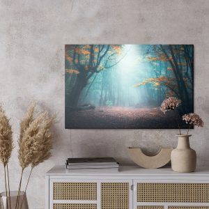 Peinture sur toile Forêt 3D Mystique – Image 3