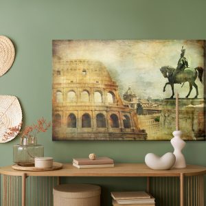 Peinture sur toile Les Lieux Célèbres De Rome – Image 5