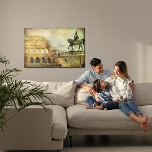 Peinture sur toile Les Lieux Célèbres De Rome – Image 7