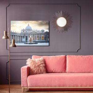 Peinture sur toile Basilique Saint-Pierre Au Vatican – Image 4