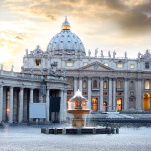 Peinture sur toile Basilique Saint-Pierre Au Vatican – Image 1