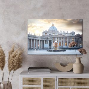 Peinture sur toile Basilique Saint-Pierre Au Vatican – Image 3