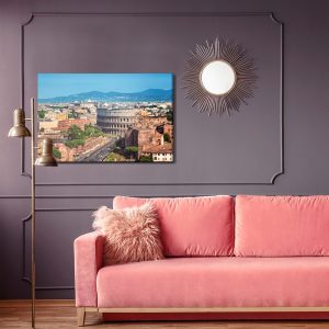 Peinture sur toile Panorama De Rome 3D – Image 4