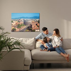 Peinture sur toile Panorama De Rome 3D – Image 7
