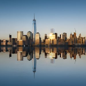 Peinture sur toile Panorama De La Ville De New York – Image 1