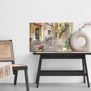 Peinture sur toile Vieille Rue Italienne – Image 6