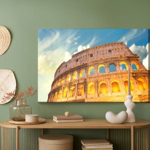 Peinture sur toile Vue De Dessous Du Colisée – Image 5