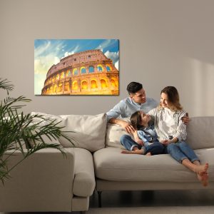 Peinture sur toile Vue De Dessous Du Colisée – Image 7